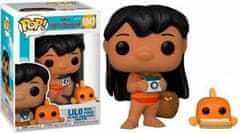 Funko POP Zberateľská figúrka Lilo a Stitch Lilo with Pudge 1047