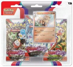 Pokémon Zberateľské kartičky TCG: Scarlet & Violet - 3-Pack Blister booster Arcanine