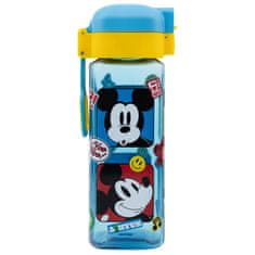 Stor Hranatá plastová fľaša MICKEY MOUSE Lock, 550ml, 74302