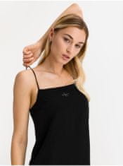 Calvin Klein Čierne dámske šaty Calvin Klein Jeans Monogram Cami S