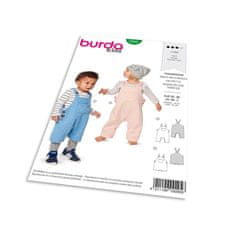 Burda Strih Burda 9295 - Detské laclové nohavice