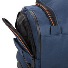 Travelite Basics Wheeled duffle S Navy/orange