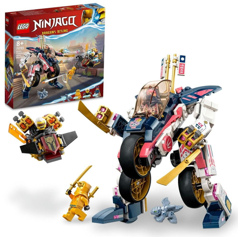 LEGO Ninjago 71792 Sora a jej transformačný motorobot