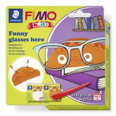 FIMO sada kids Funny - Hrdina s okuliarmi