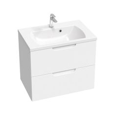 Ravak umývadlo Classic II 700 white s otvormi XJX01170000 - Ravak