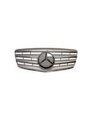 Protec Predná maska Mercedes W211 2006-2009 strieborná chrómová