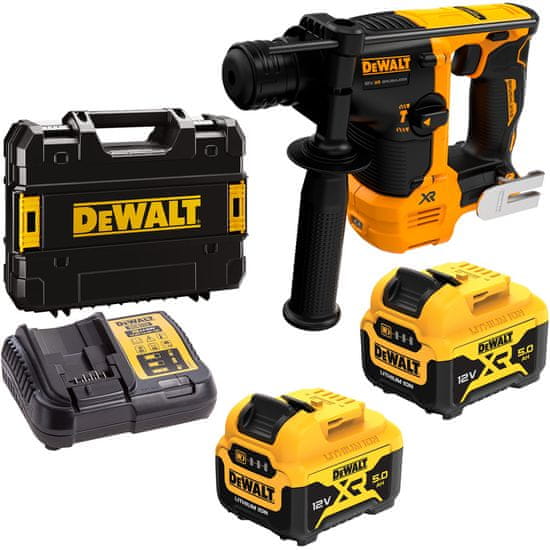 DeWalt vŕtacie kladivo SDS+ 1,1J 12V 2x5Ah DCH072P2