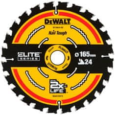 DeWalt Drevené koleso 165x20mm 24 zubov DT10624