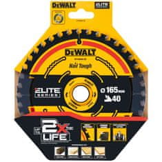 DeWalt Drevené koleso 165x20mm 40 zubov DT10640