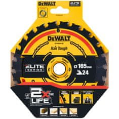 DeWalt Drevené koleso 165x20mm 24 zubov DT10624