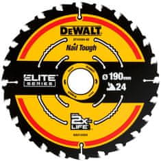 DeWalt Kotúčová píla na drevo 190x30 mm ELITE DT10304