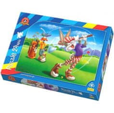 Trefl 24 ks maxi puzzle Looney Tunes Golf