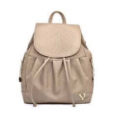 VegaLM Luxusný kožený ruksak z pravej hovädzej kože v béžovej farbe