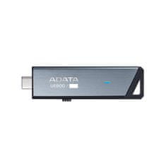 A-Data UE800/1TB/1000MBps/USB 3.2/USB-C/Strieborná