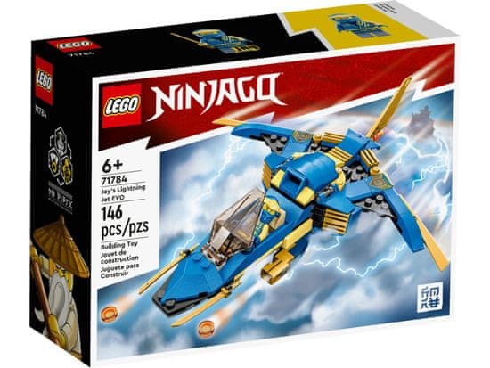 KECJA LEGO 71784 Ninjago Nadzvuková stíhačka Jay'