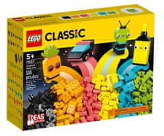 KECJA Lego CLASSIC 11027 Kreatívna hra s neónovými farbami.