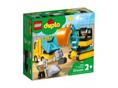 KECJA LEGO(R) DUPLO 10931 Nákladné auto a pásové rýpadlo