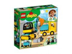 KECJA LEGO(R) DUPLO 10931 Nákladné auto a pásové rýpadlo