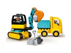 KECJA LEGO(R) DUPLO 10931 Nákladné auto a pásové rýpadlo