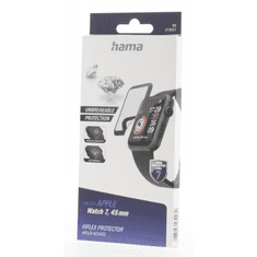 HAMA Hiflex, ochrana displeja pre Apple Watch 7/8, 45 mm, nerozbitná