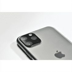 HAMA ochranné sklo fotoaparátu pre Apple iPhone 11 Pro/11 Pro Max, čierne