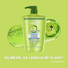 Garnier Posilňujúci šampón pre všetky typy vlasov bez lesku a sily Fructis Strength & Shine ( Strength ening (Objem 1000 ml)