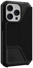 UAG Púzdro Metropolis Folio, kevlar black - iPhone 14 Pro (114046113940)