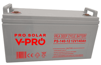 Volt Batéria olovená VRLA GEL VPRO SOLAR PS-140-12 12V/140Ah VOLT akumulátor