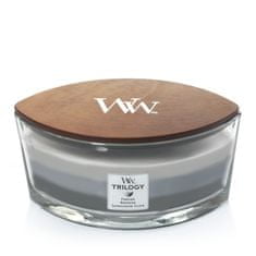 Woodwick WARM WOODS - Lodička 453g