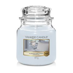 Yankee Candle A CALM & QUIET PLACE - Stredná sviečka 411g