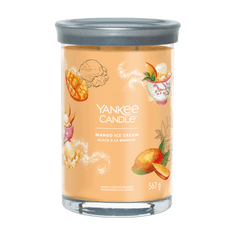 Yankee Candle MANGO ICE CREAM - Veľká sviečka Tumbler Signature 567g