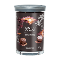 Yankee Candle BLACK COCONUT - Veľká sviečka Tumbler Signature 567g