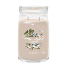 Yankee Candle SEASIDE WOODS - Veľká sviečka Signature 567g