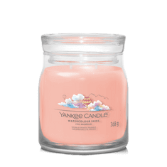 Yankee Candle WATERCOLOUR SKIES - Stredná sviečka Signature 368g