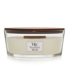 Woodwick WHITE TEAK - Lodička 453g