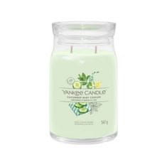 Yankee Candle CUCUMBER MINT COOLER - Veľká sviečka Signature 567g