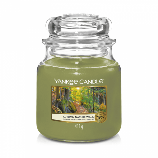 Yankee Candle AUTUMN NATURE WALK - Stredná sviečka 411g