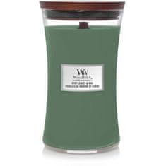 Woodwick MINT LEAVES & OAK - Veľká sviečka 609g