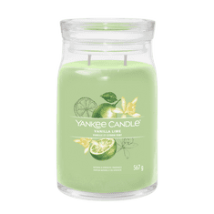 Yankee Candle VANILLA LIME - Veľká sviečka Signature 567g