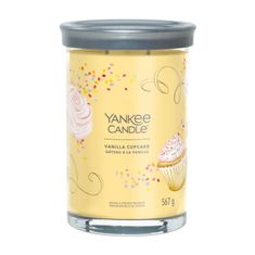 Yankee Candle VANILLA CUPCAKE - Veľká sviečka Tumbler Signature 567g