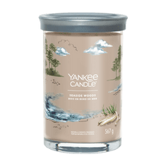 Yankee Candle SEASIDE WOODS - Veľká sviečka Tumbler Signature 567g