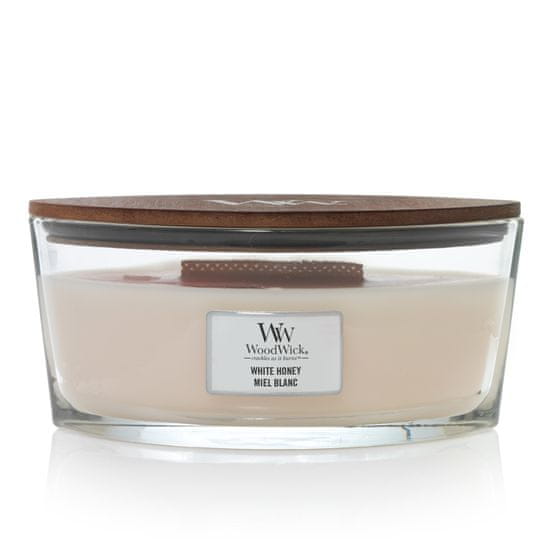 Woodwick WHITE HONEY - Lodička 453g