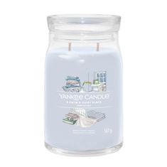 Yankee Candle A CALM & QUIET PLACE - Veľká sviečka Signature 567g