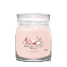 Yankee Candle PINK SANDS - Stredná sviečka Signature 368g