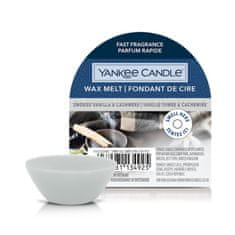 Yankee Candle SMOKED VANILLA & CASHMERE - Vonný vosk 22 g