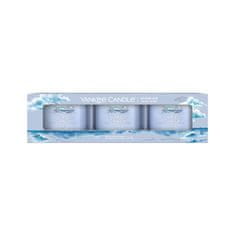 Yankee Candle OCEAN AIR - 3pack sviečka v skle