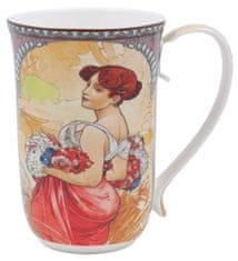 Home Elements  Porcelánový hrnček 400 ml, Mucha Leto