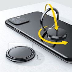 Tech-protect Magnetic Ring držiak na mobil na prst, fialový