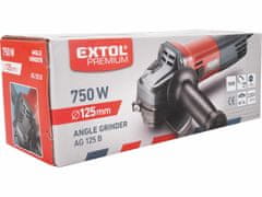 Extol Premium Brúska uhlová 125mm, 750W, 11000 ot/min