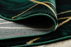 Dywany Łuszczów AKCIA: 160x160 (prúmer) kruh cm Kusový koberec Emerald 1022 green and gold kruh 160x160 (priemer) kruh